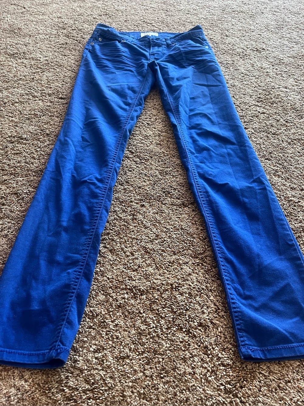 So Women's Bright Blue Straight-Leg Jeans